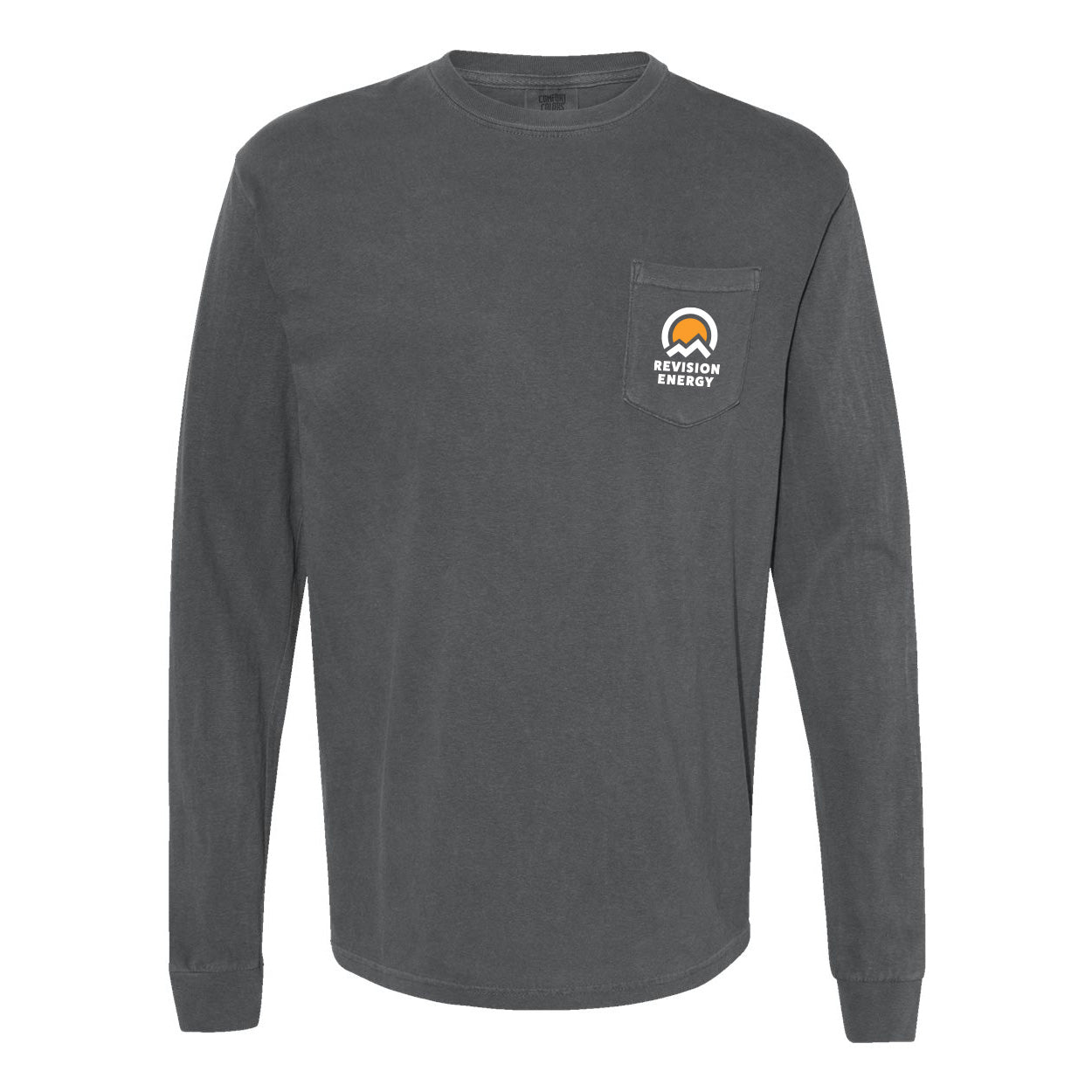 Mineral Dye Pocket Long Sleeve • Pepper | Made on Demand