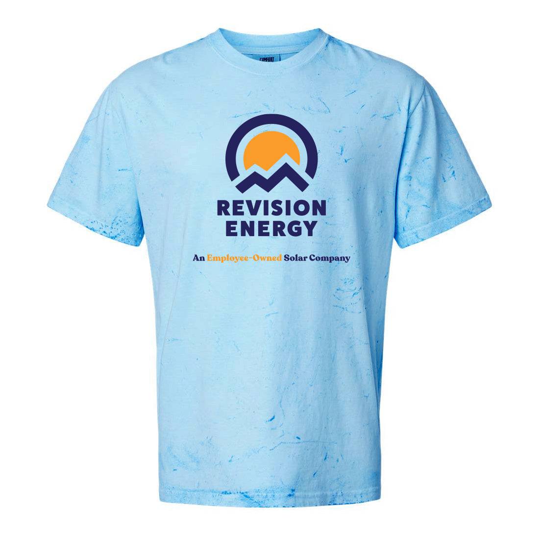 Colorblast Heavyweight Tee • Fiji Blue | Made on Demand
