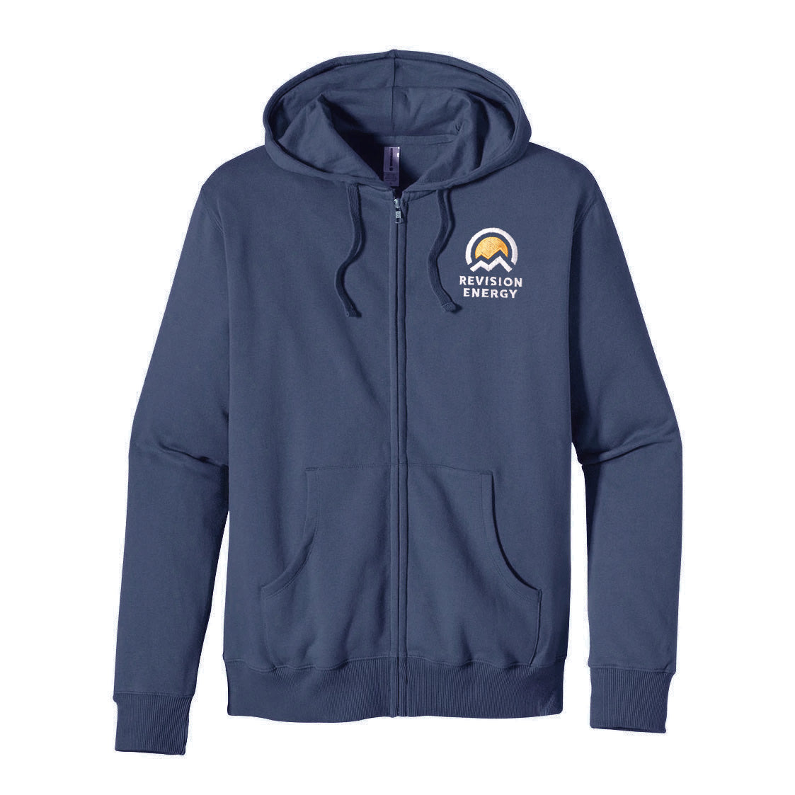 Embroidered Full-Zip Hoodie • Pacific | Made on Demand