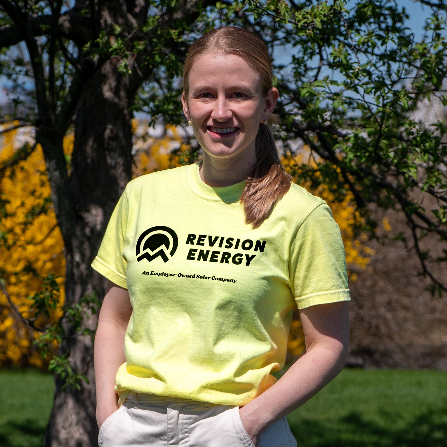 Mineral Dyed Tee • Neon Lemon | Made on Demand