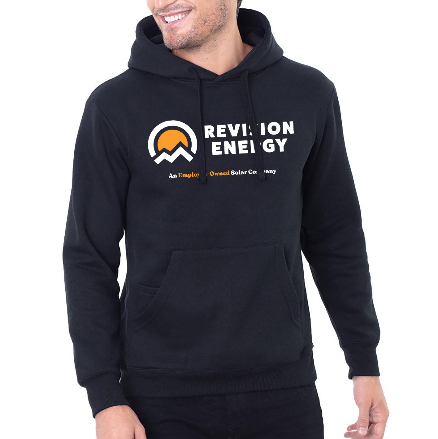 Midweight Pullover Hoodie • Black | Made on Demand