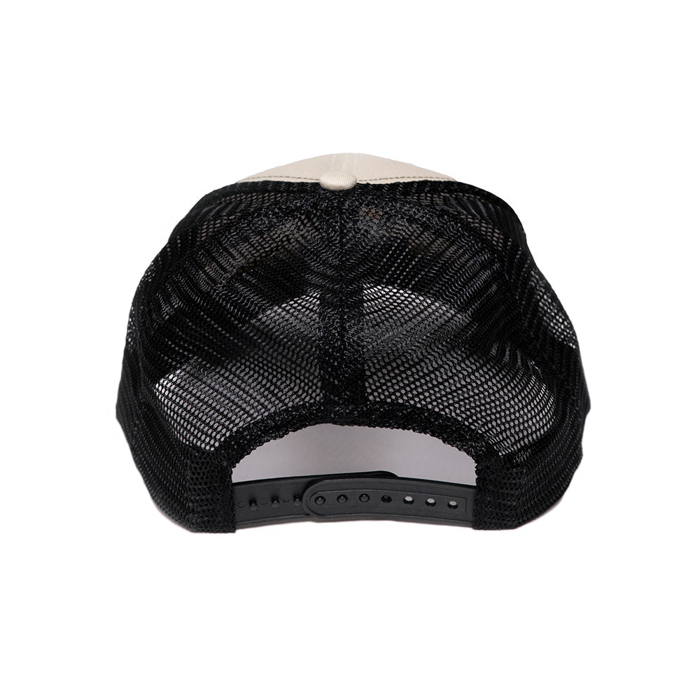 Mesh-Back Trucker • Oyster/Pacific/Black