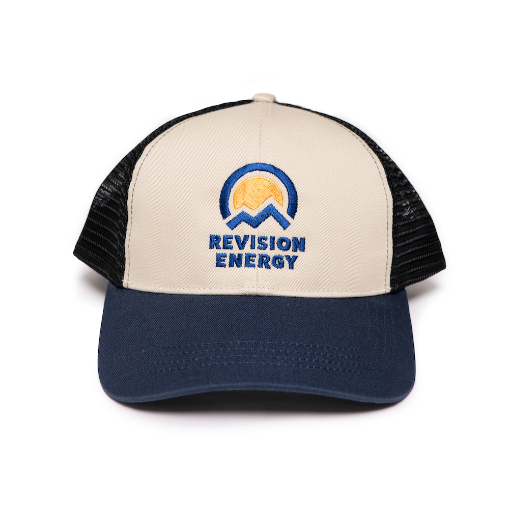 Mesh-Back Trucker • Oyster/Pacific/Black