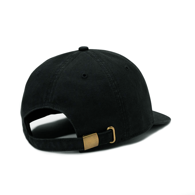 Flat Brim Hat • Black