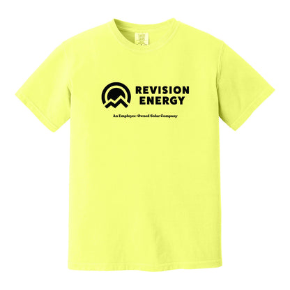 Mineral Dyed Tee • Neon Lemon | Made on Demand