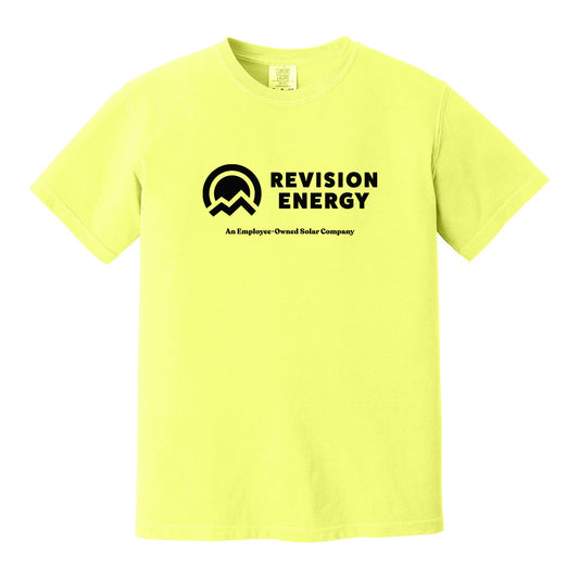Mineral Dyed Tee • Neon Lemon | Made on Demand